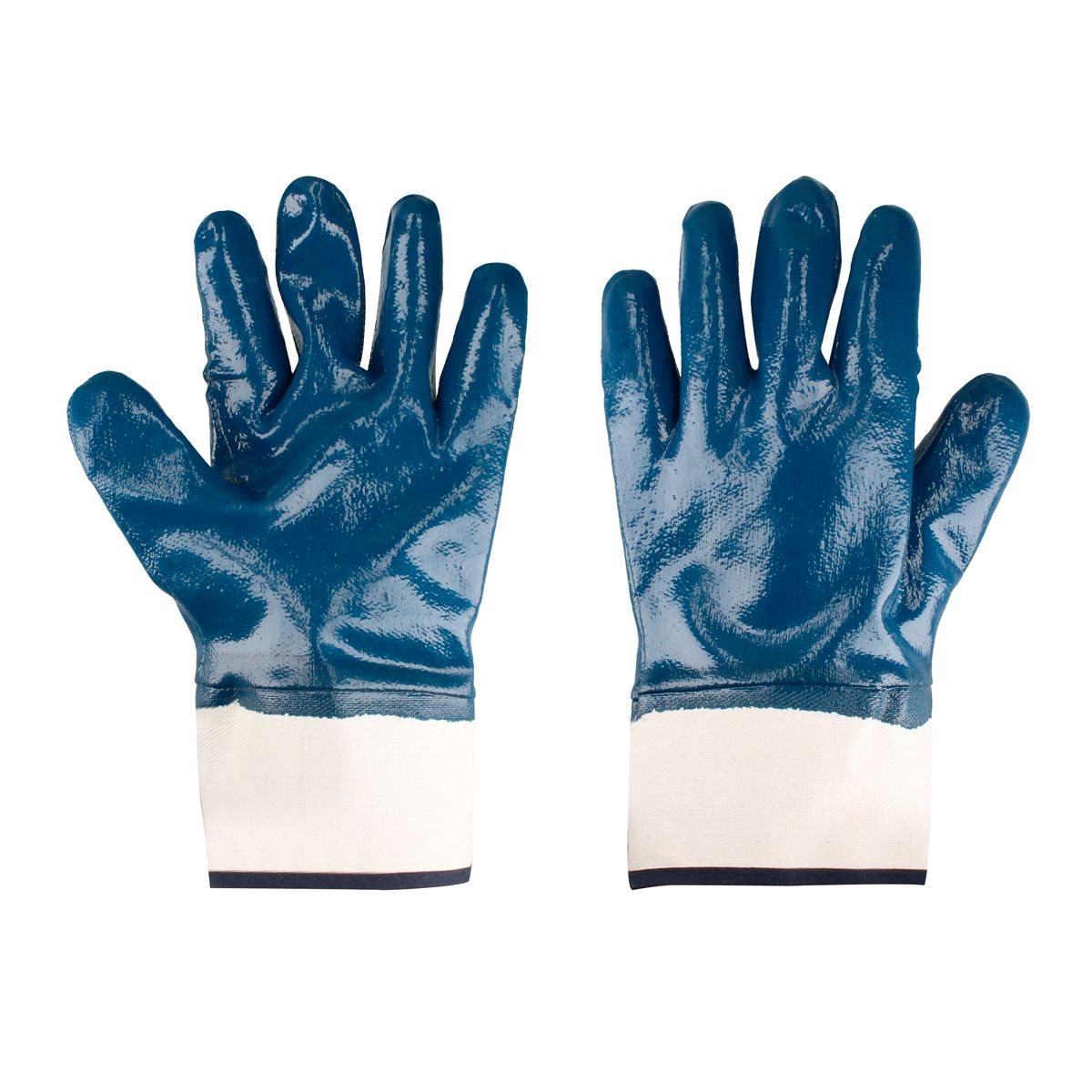 Guantes de algodón con recubrimiento de nitrilo talla G Surtek