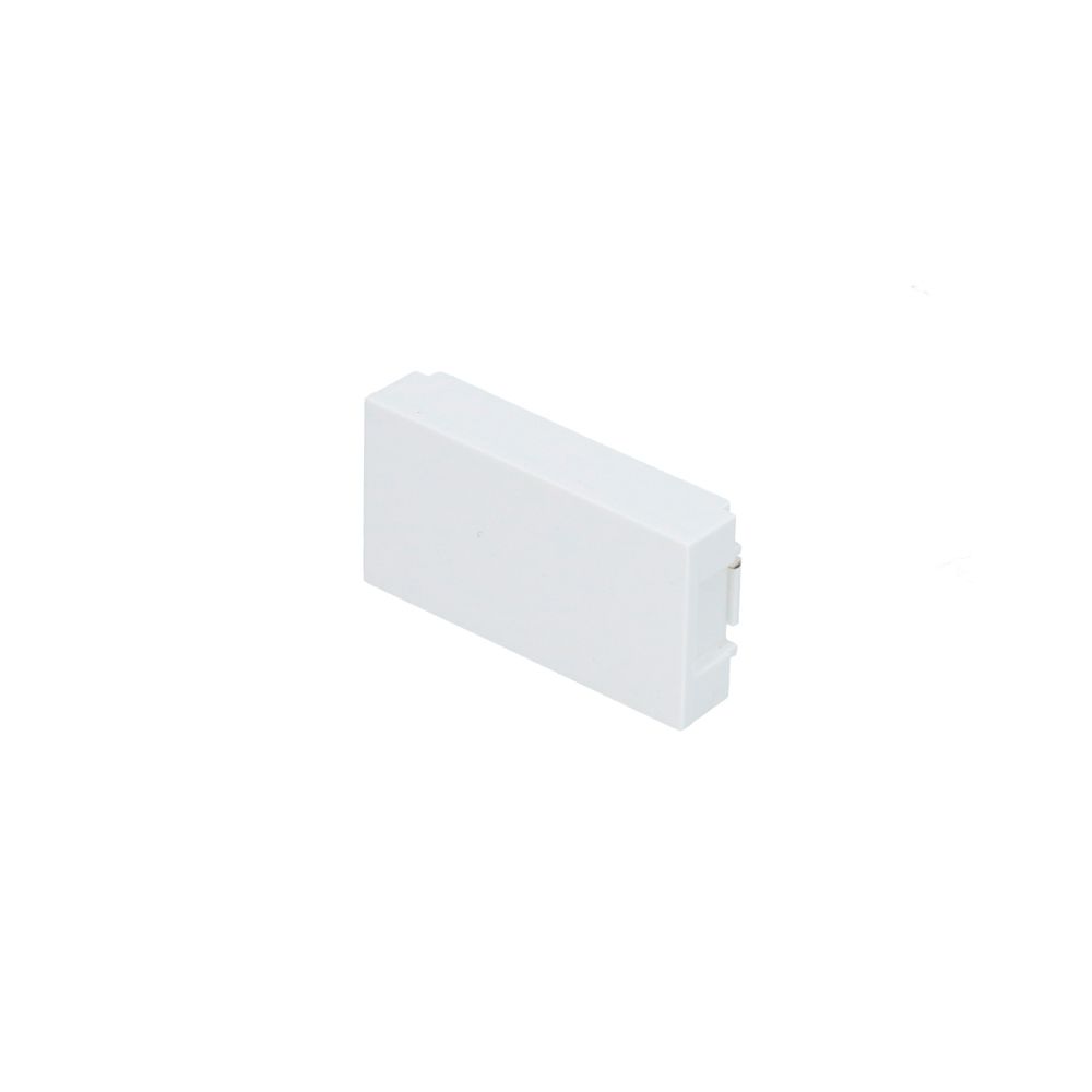 Módulo ciego 1/3, línea Premium, color blanco Surtek
