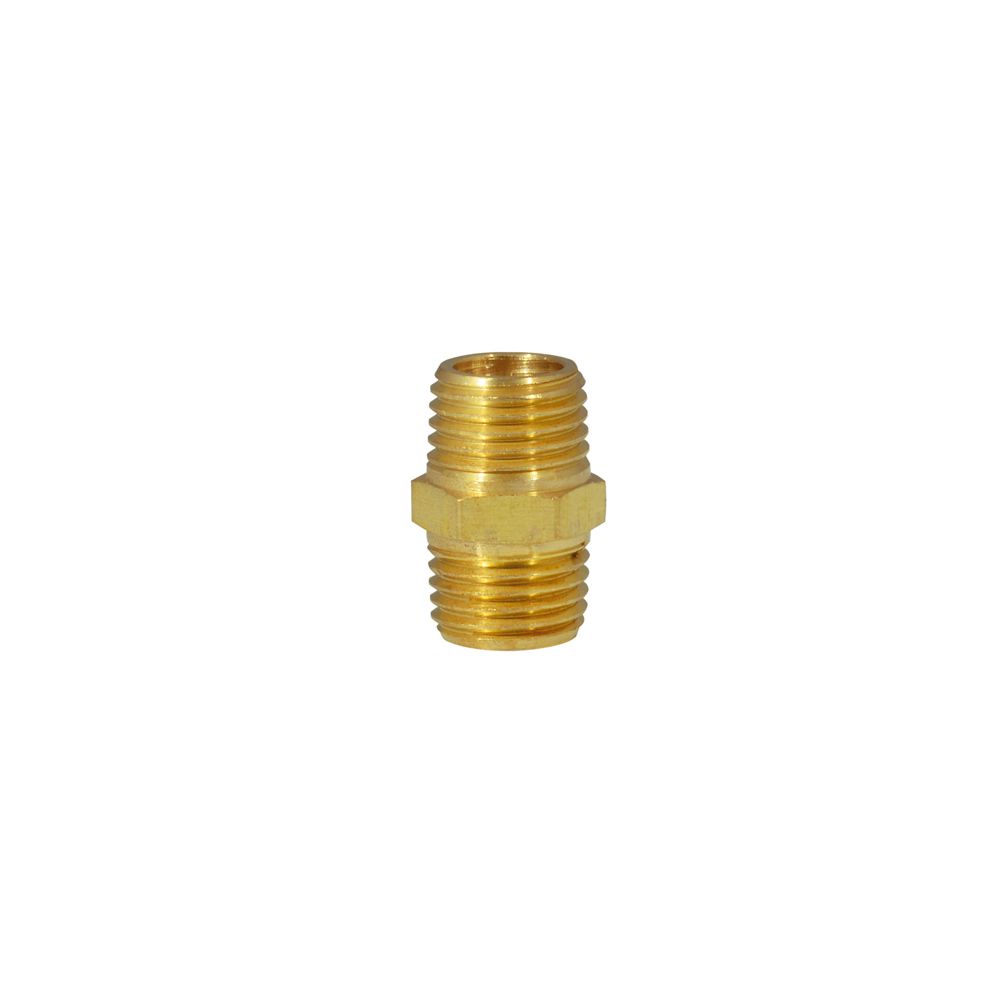 Conector de latón 1/4" NPT macho Surtek