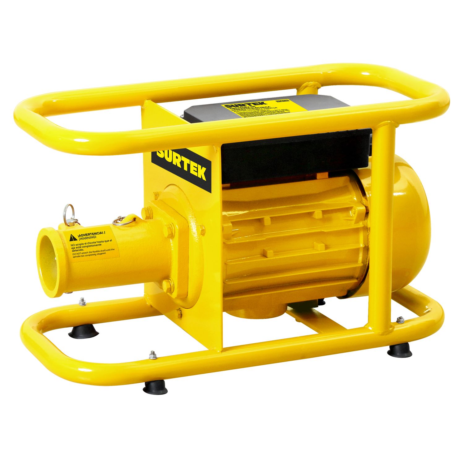 Vibradora de concreto eléctrica con motor de 4 tiempos 1.5 HP Surtek