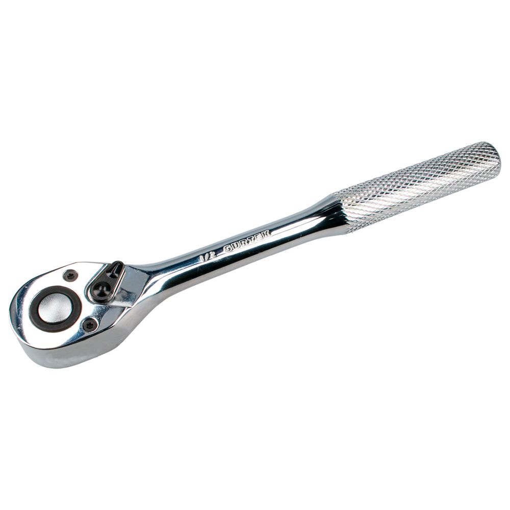Matraca reversible para dado cuadro de 1/2", cabeza tipo pera, mango moleteado Surtek
