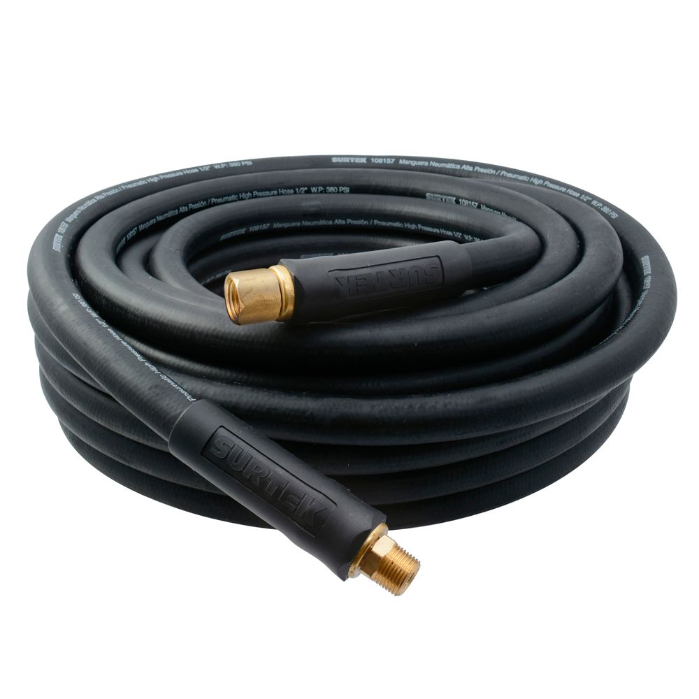 Manguera de PVC reforzadas para aire de alta presión 1/2" x 15 m Surtek