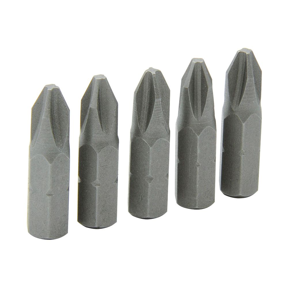 Punta Phillips para destornillador hexágono de 1/4", #1 x 1" Surtek