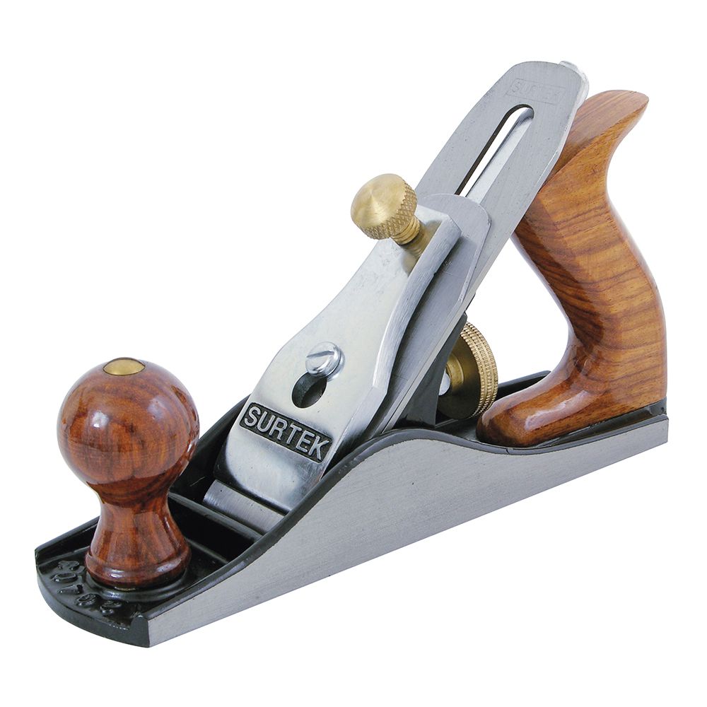Cepillo para carpintero de madera base lisa #3 Surtek