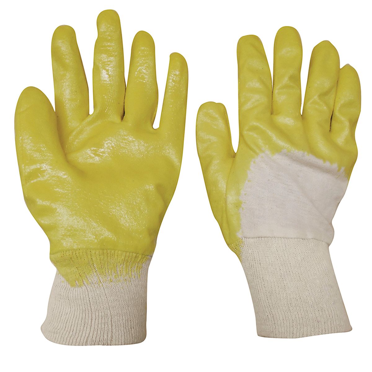 Guantes de algodón con recubrimiento de nitrilo talla M Surtek