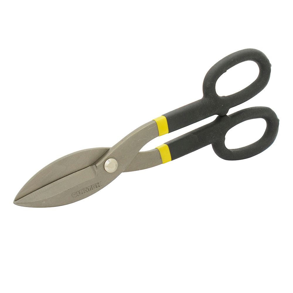 Tijeras para hojalatero con mango rubber grip 8" Surtek