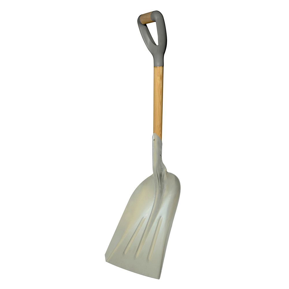 Pala sanitaria con puño contractor grip, cuchara de aluminio Surtek