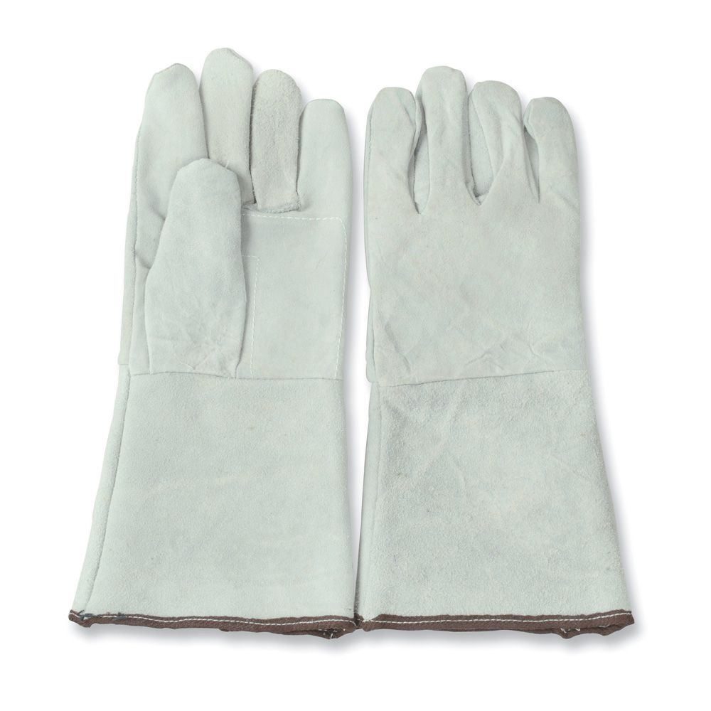 Guantes de carnaza con refuerzo en palma unitalla Surtek