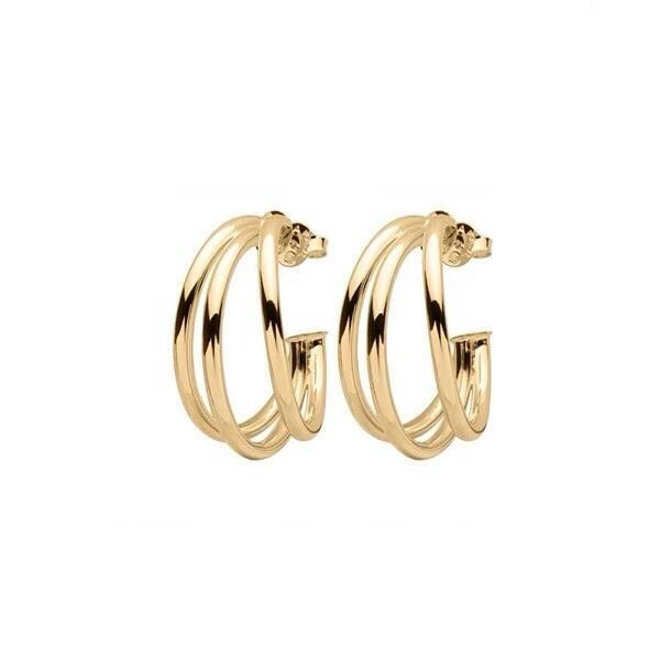 Sheila Fajl Small Claire Triple Hoops