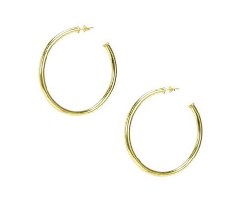 Sheila Fajl Everybody&#39;s Favorite Hoops, Finish: Polished Gold
