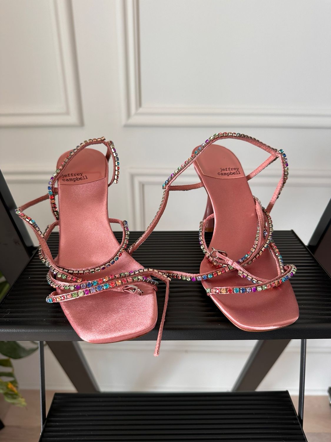 Jeffrey Campbell Glamorous Heels, Size 8, Pink/Multicolor