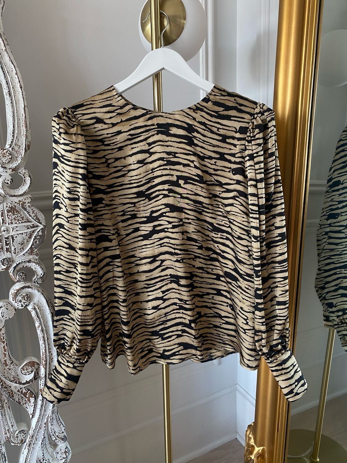 Rails Animal Print Blouse, Size Small