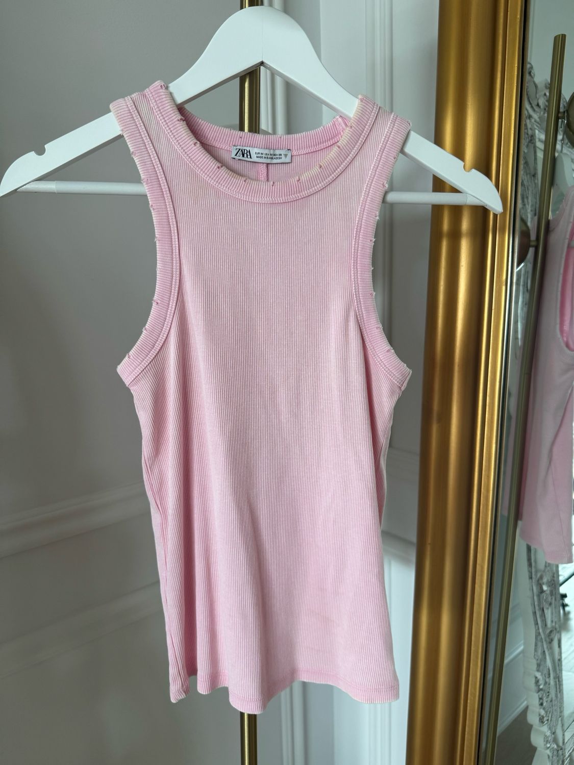 Zara, Light Pink Tank, Size Medium Shop Like You Mean It