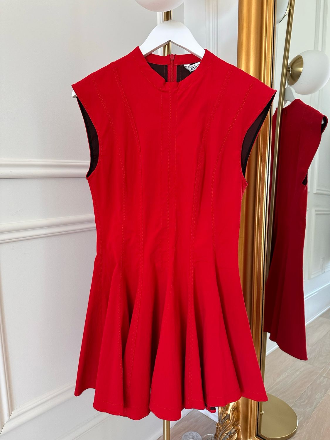 Zara Red Dress, Medium