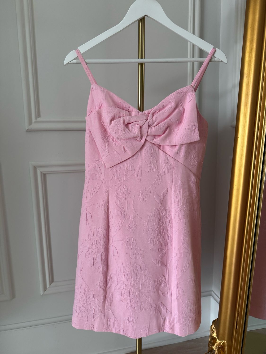 Lilly Pulitzer Women’s Willalynn Stretch Bow Dress, Pink, Size 4