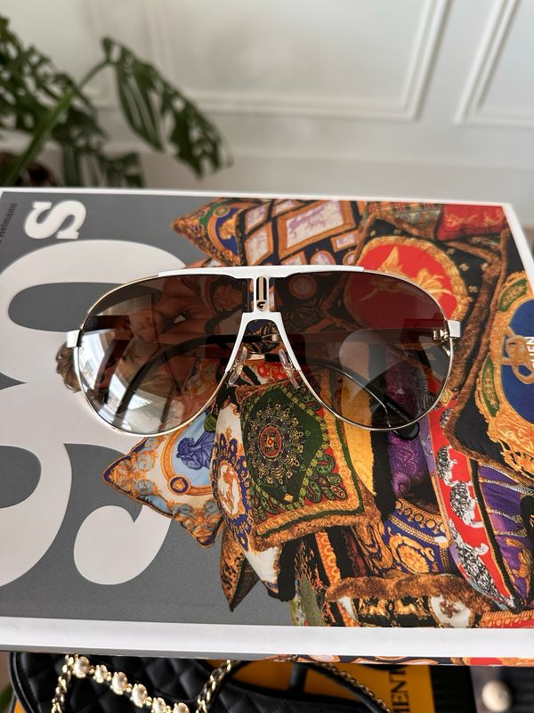 Carrera White Sunglasses