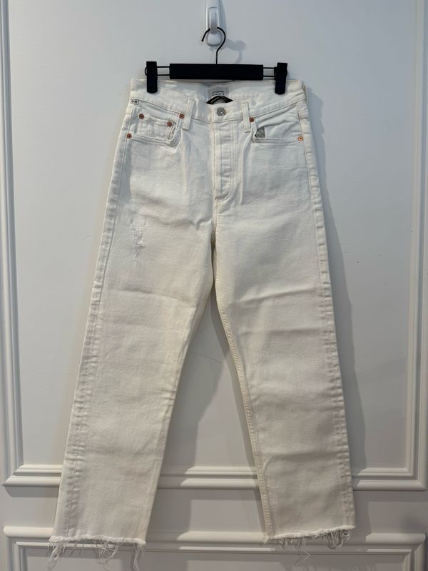 Citizens Of Humanity White Denim Jeans, Size 27