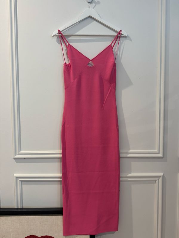 Lamarque Bettina Rib Knit Dress, Size Small