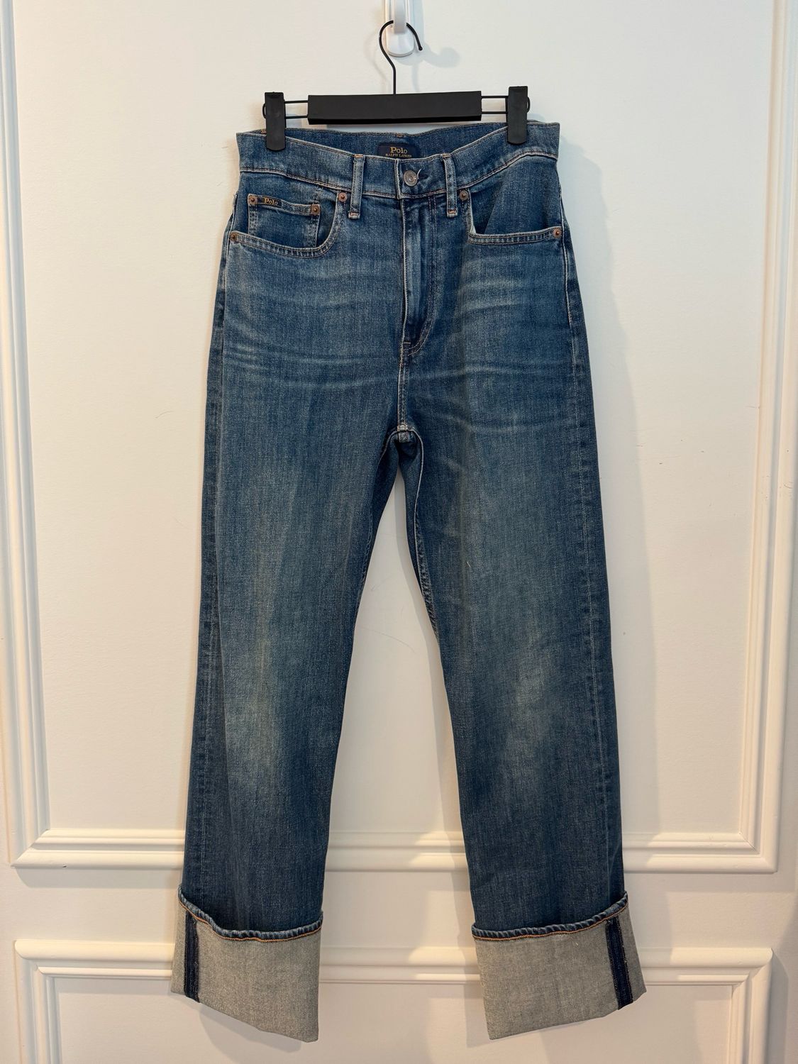 Ralph Lauren Cuffed Jeans, Size 27