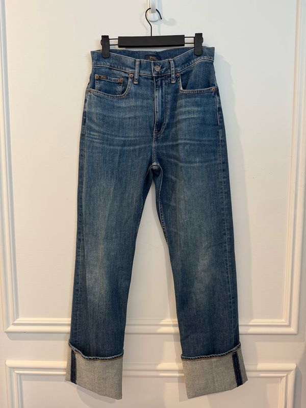 Ralph Lauren Cuffed Jeans, Size 27