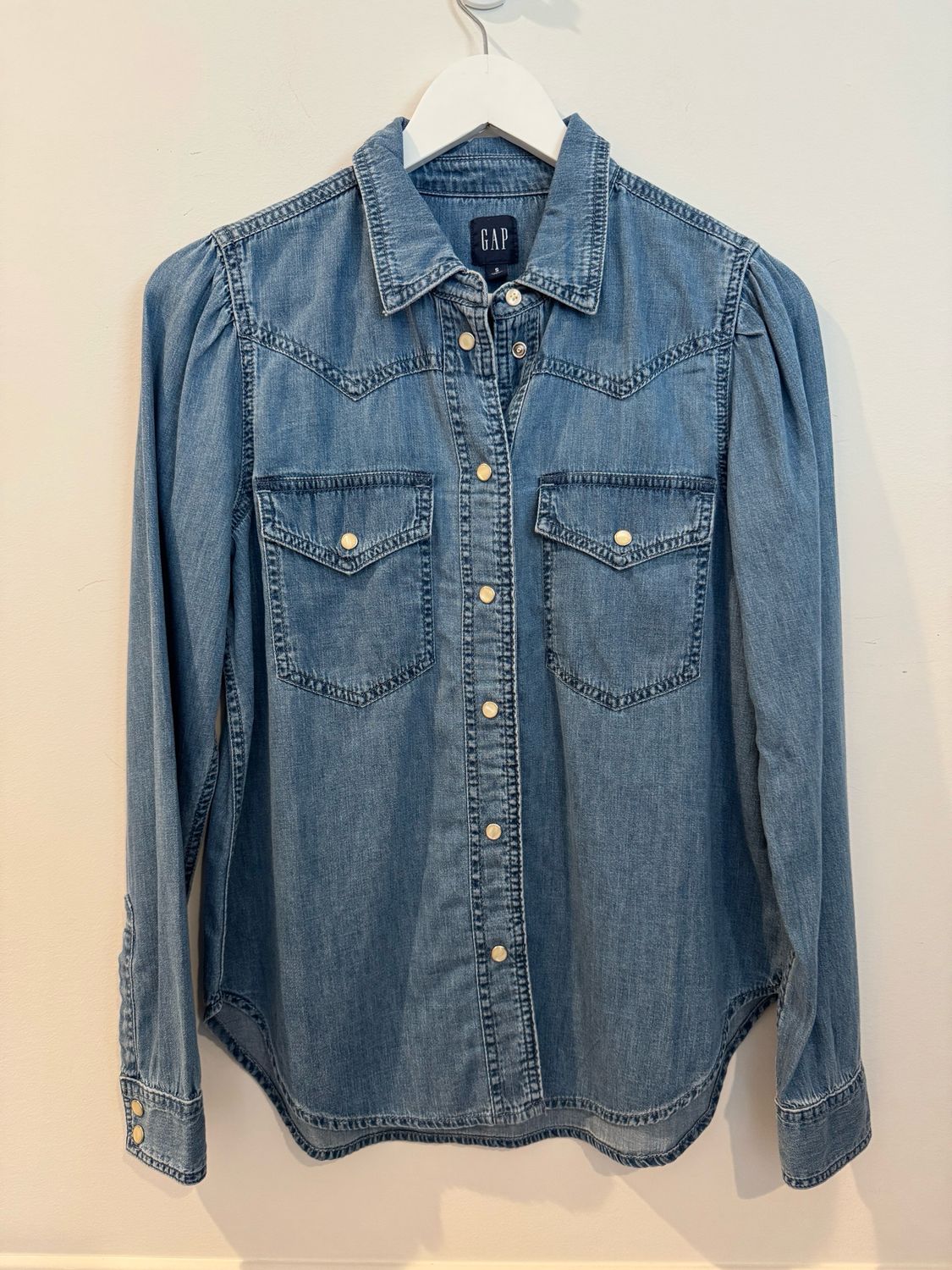 GAP Western Denim Shirt, Size Small