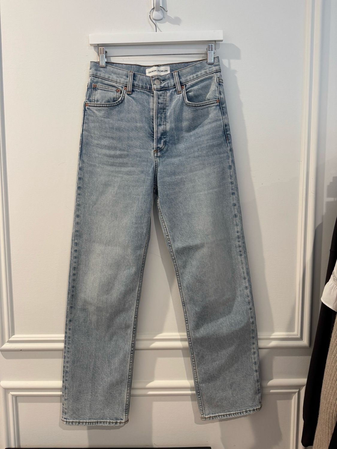 Denim Forum The Arlo High-rise Straight Jeans Size 27