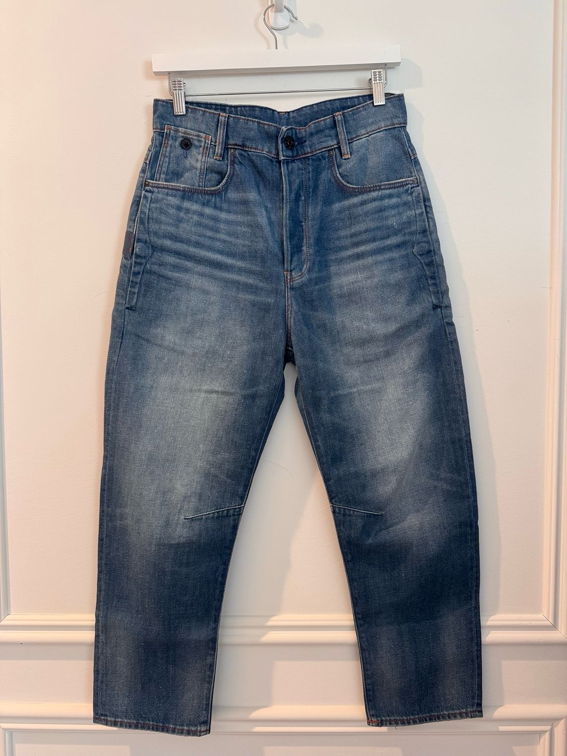 G-Star C-Staq 3D Boyfriend Cropped Jeans, W27 L32