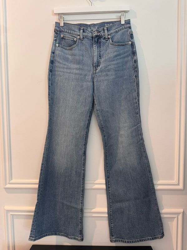 J Crew Flare Jeans, Size 27