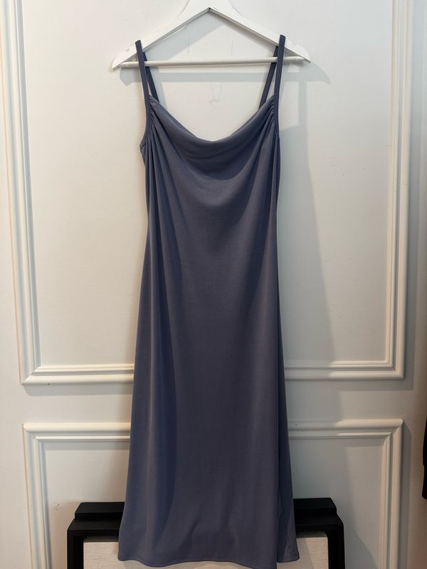 Everlane Butter-knit Tank Dress in Blue, Size Small