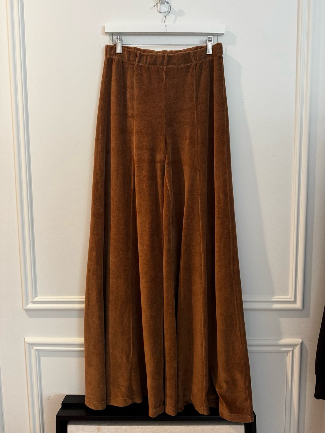 Suzi Kondi Flare/palazzo Style Pants in Saddle, Size Medium