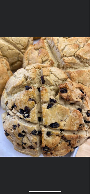 Pre Order Irish Soda Bread, Pick Up Thursday 3/12, Friday 3/13, Saturday 3/14 Or Sunday 3/15. Put Pick Up date In Note Section