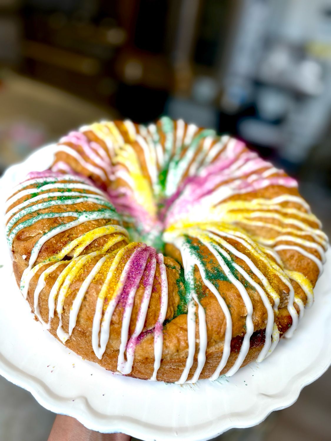 Pre Order Mardi Gras King Cake