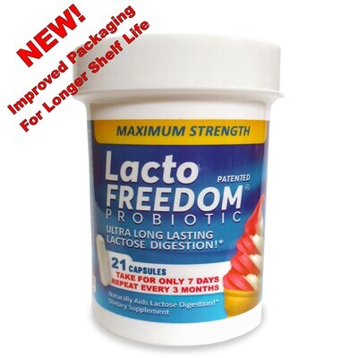 Lacto-Freedom Probiotic - 12 Bottles  (RETAILER CASE)