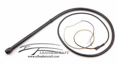 12 Plait Kangaroo Bullwhip 