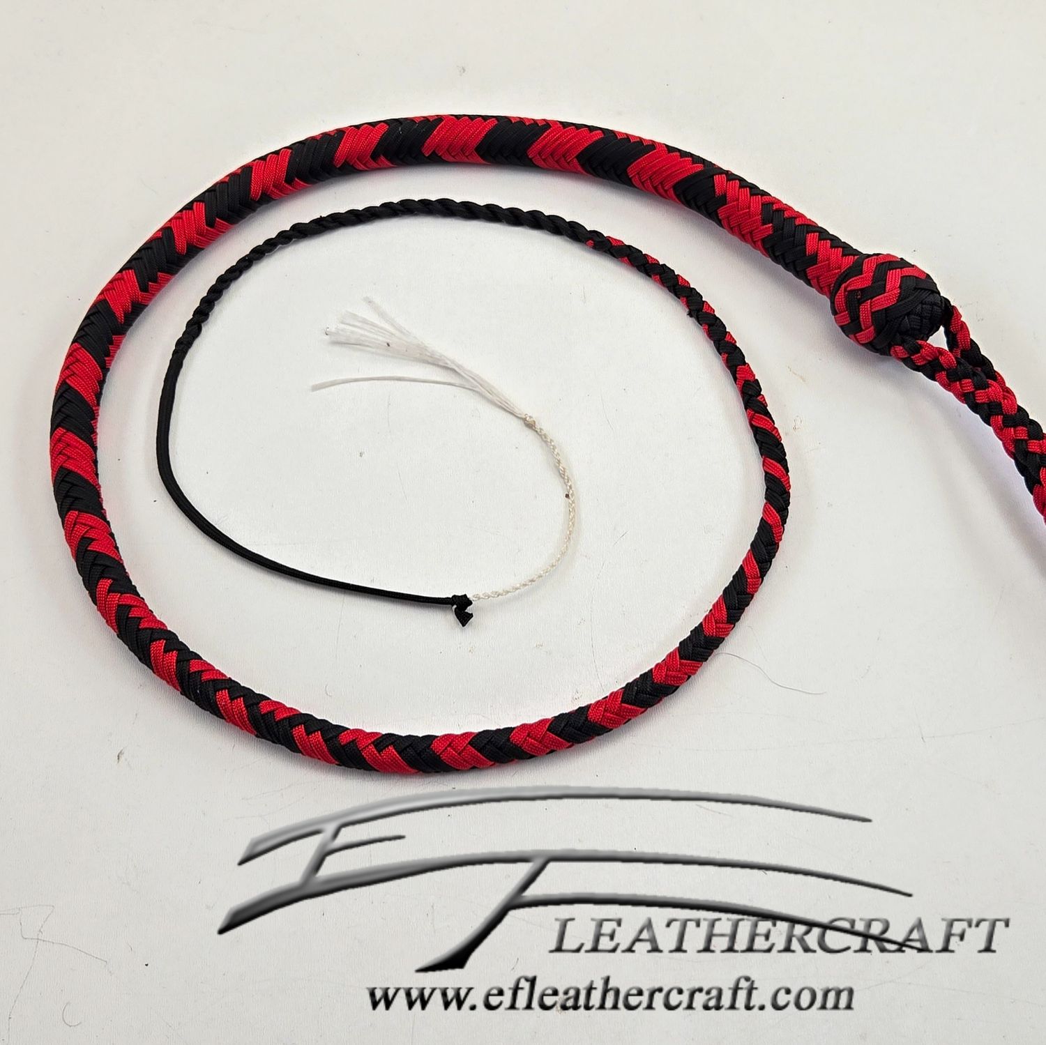 Nylon Signal Whip - 4ft - Red and Black 