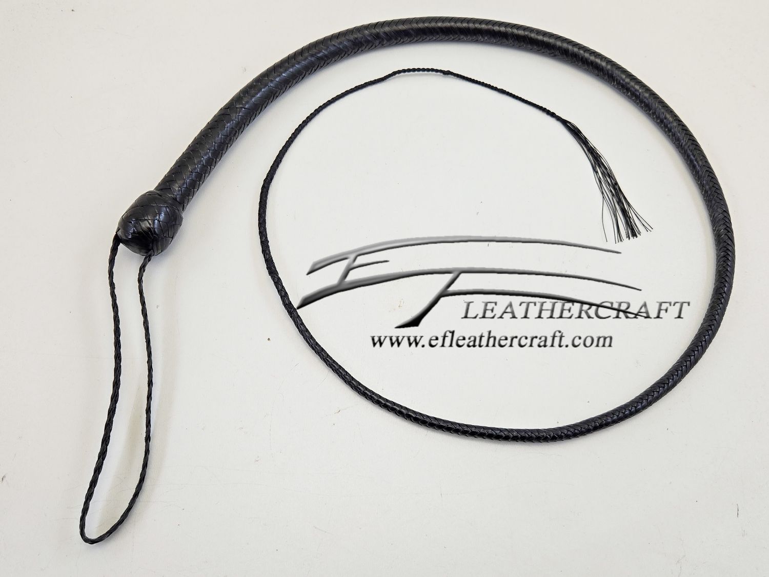 Kangaroo Signal Whip - 4ft - 16 plait - Black