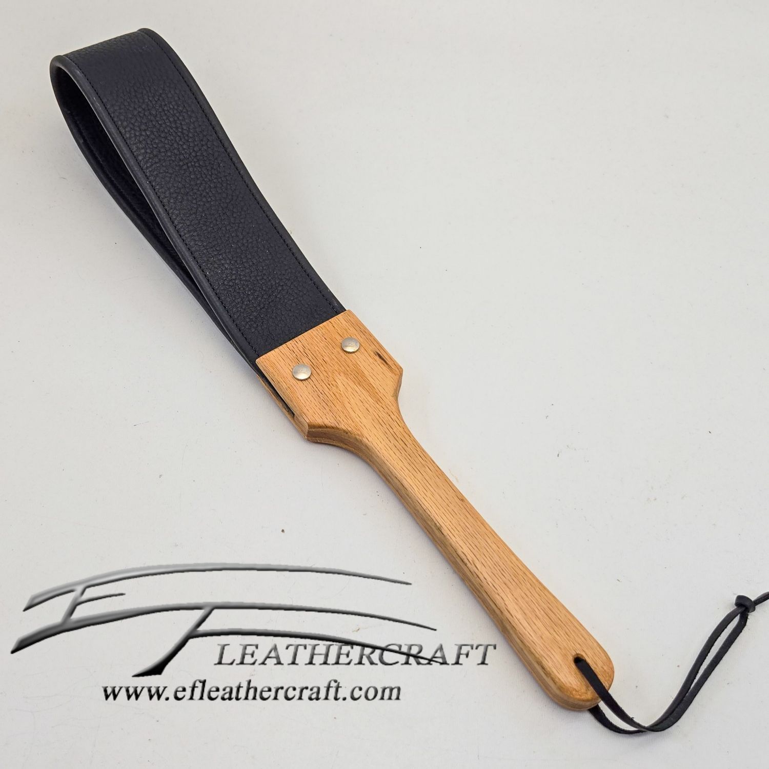 BULL HIDE LEATHER PADDLE 