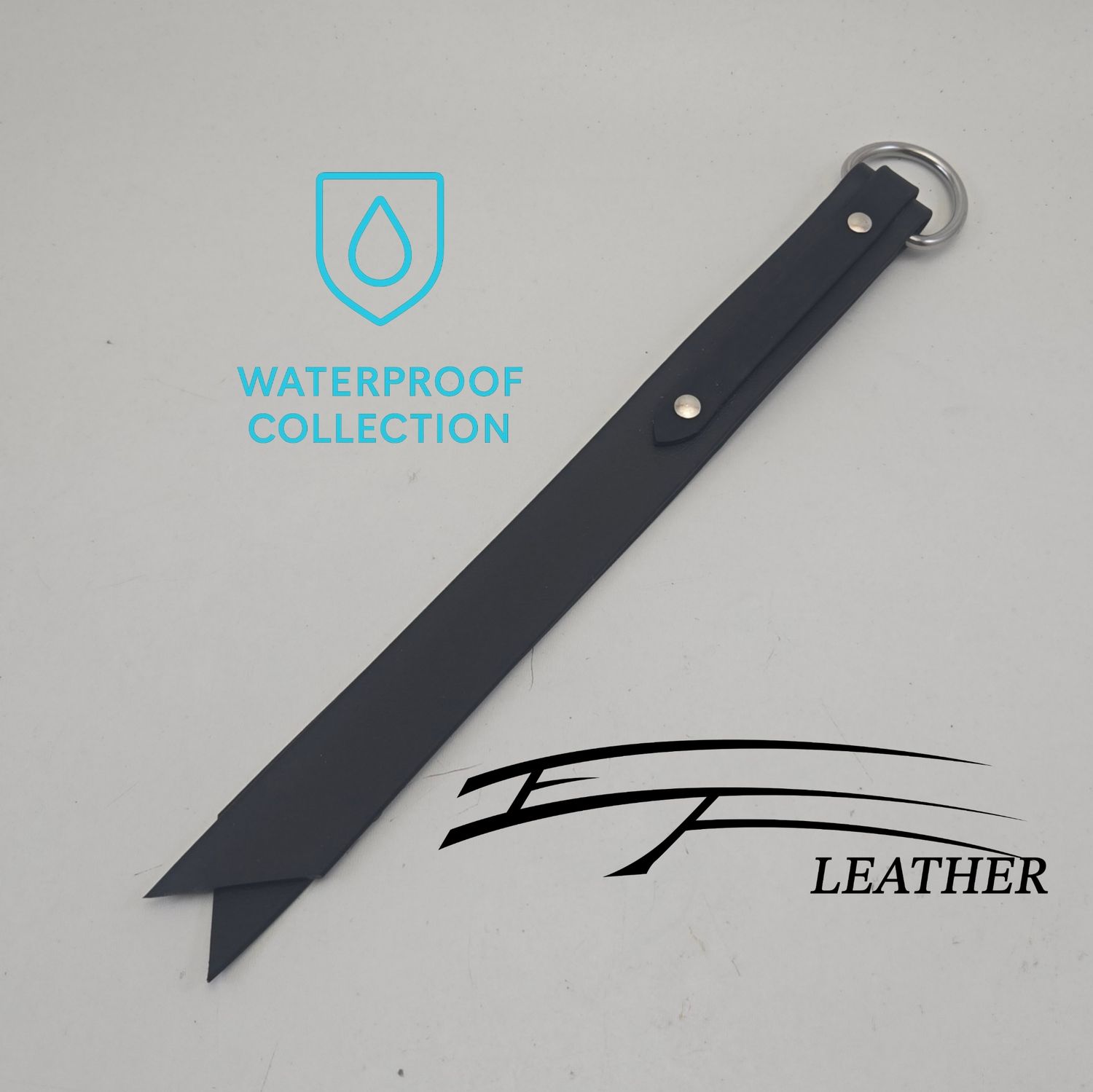 WATERPROOF SLAPPER/TAWES LARGE, COLOR: Black