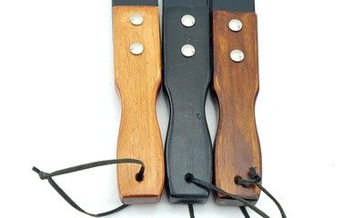 Handle Colors Cherry, Black, and Med Brown