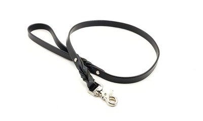 TWIST BRAID LEATHER LEAD/LEASH