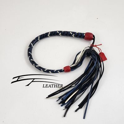 Roo Galley Whip – 16 Plait – Leather Pride