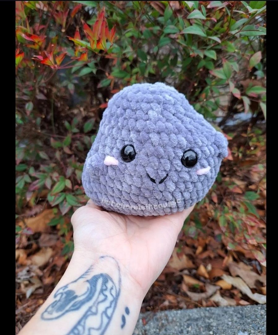 Roco The Amigurumi Rock