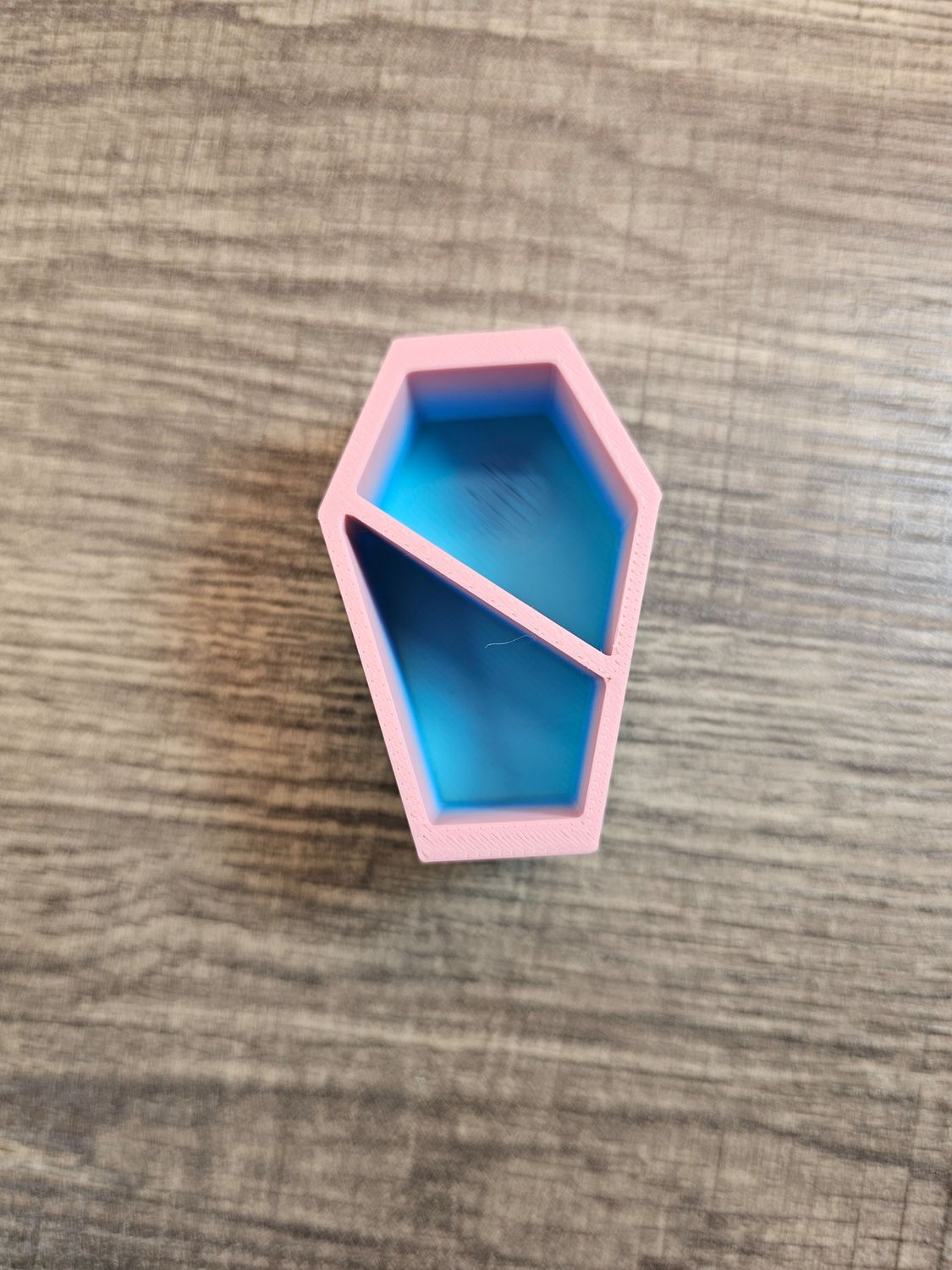 Pastel Mini Coffin with shelf