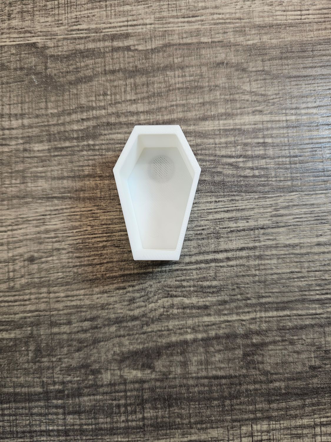 White Mini Coffin