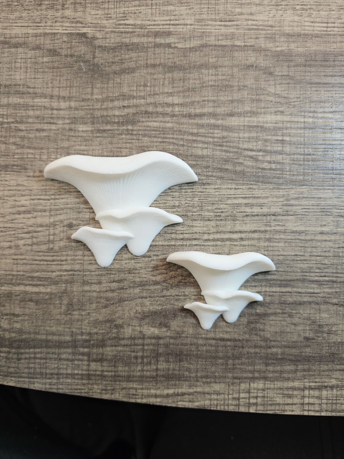 White Mushroom Ledge Set
