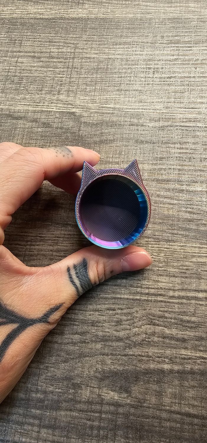 Color shifting cat hide