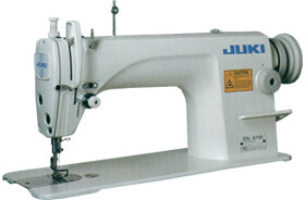 JUKI DDL-8700 High-Speed Single Needle Straight Lockstitch Industrial Sewing Machine With Table and Servo Motor - Free Shipping