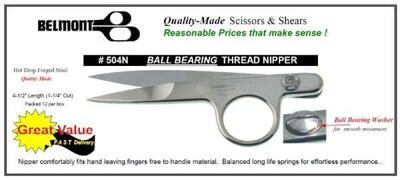BELMONT 4.5&quot; Ball Bearing Thread Nipper / Clipper Made in Italy