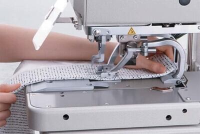 Electronic Eyelet Button Hole Machine