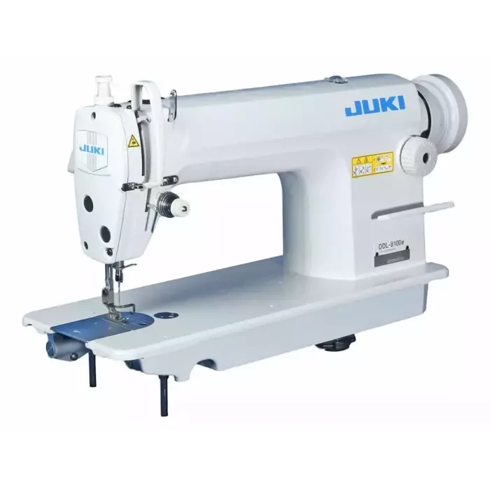 JUKI DDL-8100eH High-Speed Single Needle Straight Lockstitch Industrial Sewing Machine W/ Table and Servo Motor